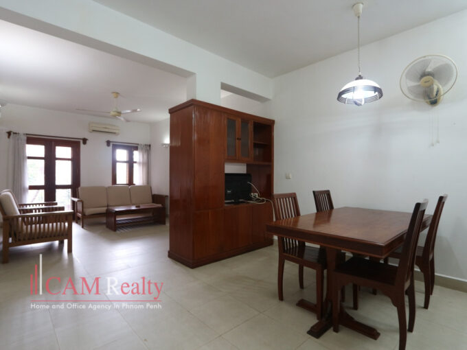 1 bedroom apartment for rent in Russian Market area - Phnom Penh - N1038168