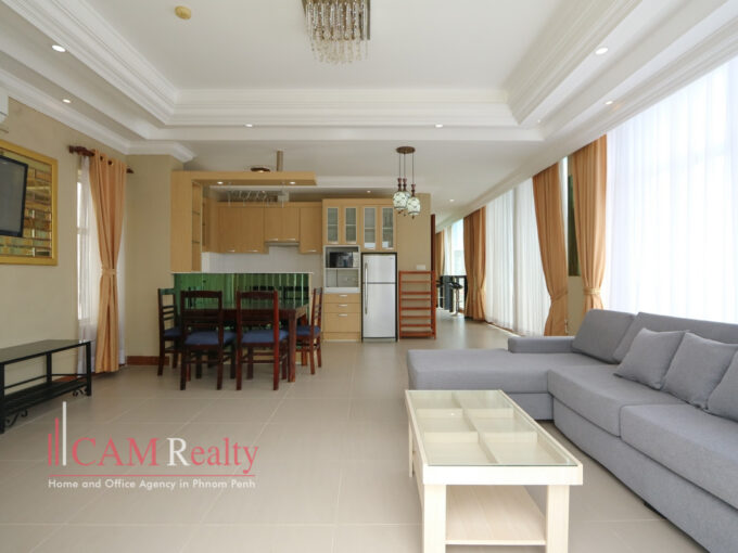 1 bedroom penthouse for rent in Russian Market area, Phnom Penh - N1060168