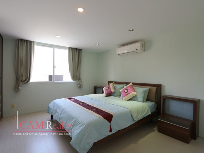 spacious living room apartment in phnom penh