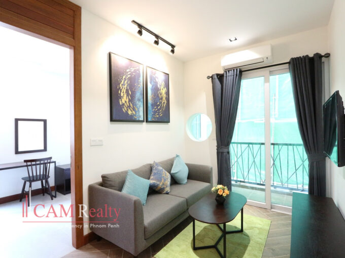 1 bedroom serviced apartment for rent in Russian Market -N1120168- Phnom Penh