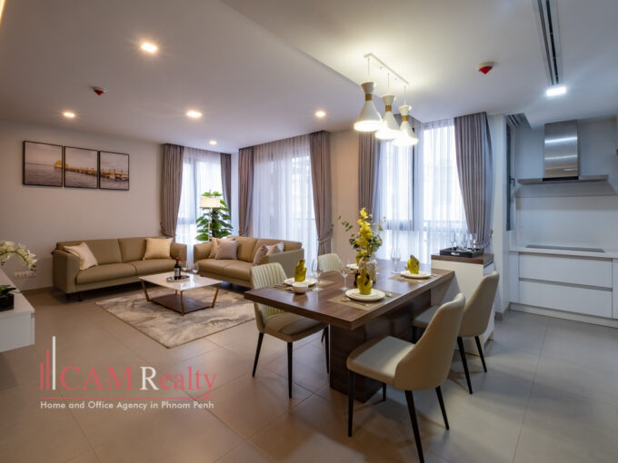 2 bedrooms serviced apartments for rent in BKK1 -N4062168 - Phnom Penh