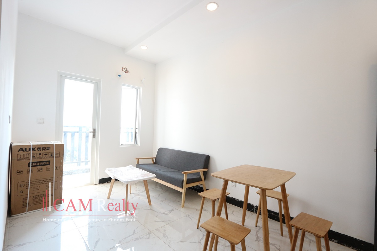 Beong Tompoun area| Very nice 1 bedroom apartment for rent in Phnom Penh| Pool & gym