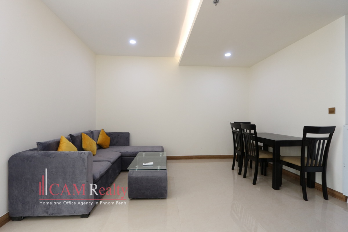 Olympia City area |  Studio room condo for rent in Phnom Penh | Pool, gym, steam & sauna