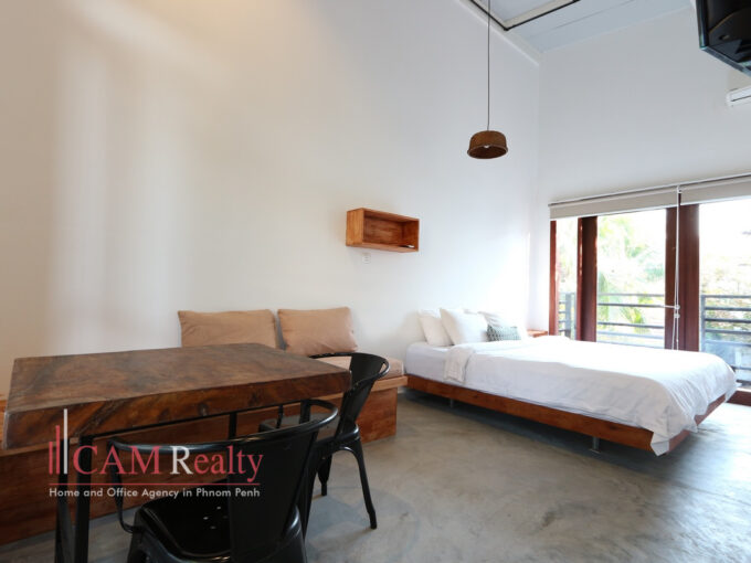 Studio serviced apartment for rent in Phnom Penh Thmei -N795168