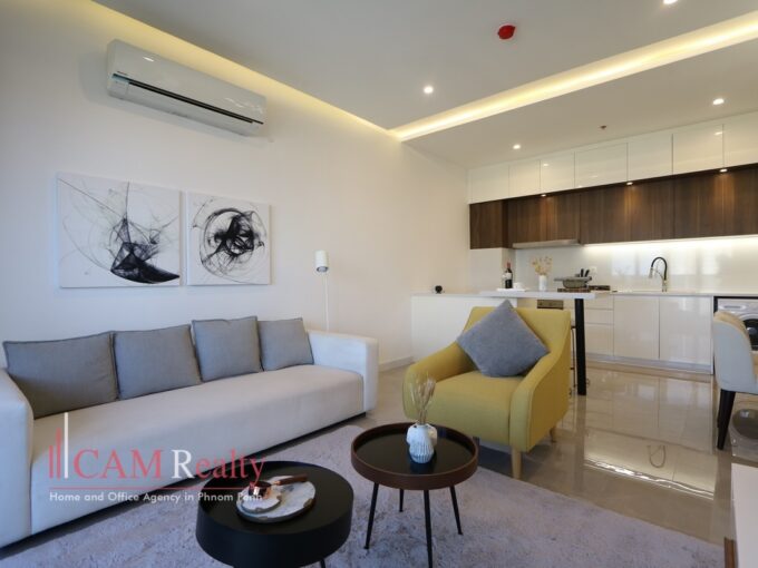 2 bedrooms serviced apartment for rent in Chroy Changvar Phnom Penh