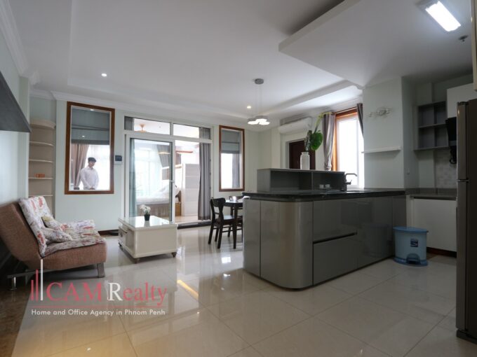 2 bedrooms serviced apartment for rent in Chroy Changvar area Phnom Penh -N1319168