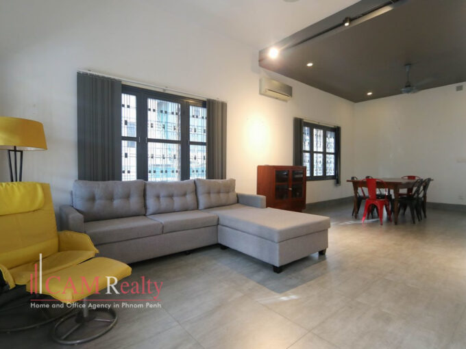 2 bedrooms renovated apartment for rent near BKK1 area - Tonle Bassac,N4234168 Phnom Penh