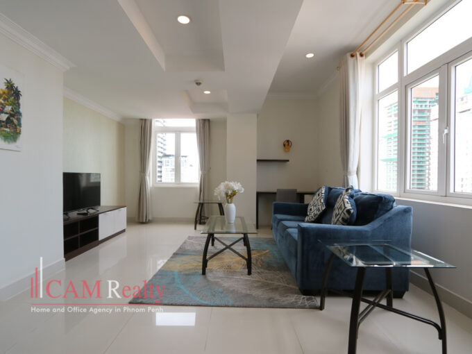 1 bedroom apartment for rent in bkk1, phnom penh - N1486168