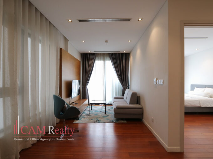 2 bedrooms serviced apartment for rent near BKK1 area - N1020168 - Phnom Penh