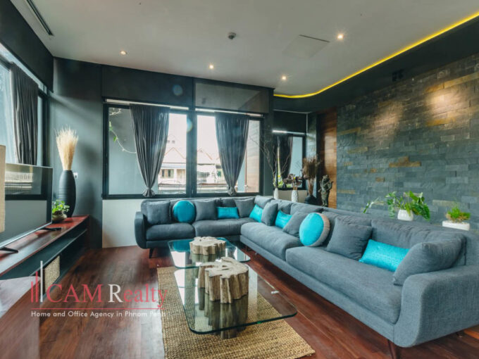 apartment for rent in Tonle Bassac, Phnom Penh - N1640168