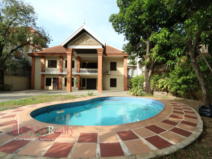 villa for rent in Sangkat Boeng Kak 2, Khan Tuol Kork, Phnom Penh - VL3272168