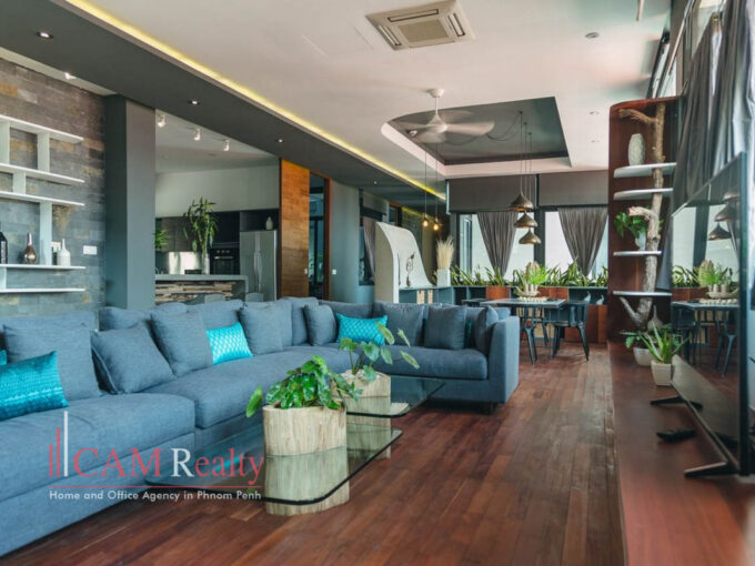 N1651168 - apartment for rent in Tonle Bassac, Khan Chamkar Mon, Phnom Penh - N1651168