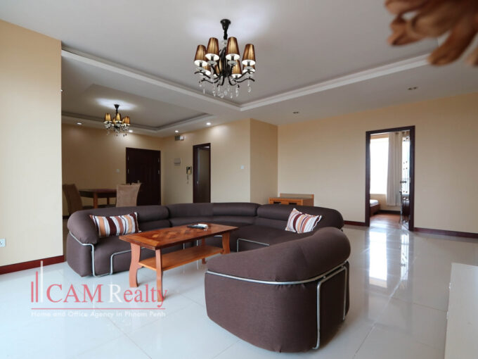 apartment for rent in Tonle Bassac, Khan Chamkar Mon, Phnom Penh - N1652168