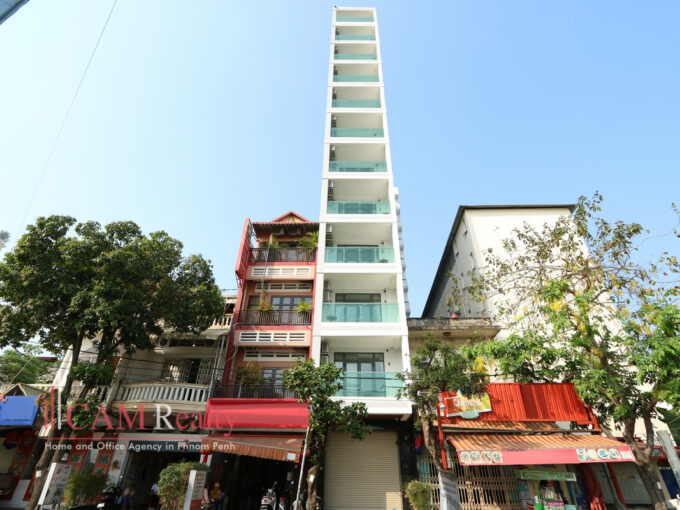 apartment building for rent in Riverside area, Daun Penh, Phnom Penh - VL3304168