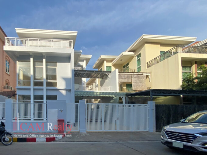 villa for rent in diamond island, tonle bassasc, phnom penh - VL3340168