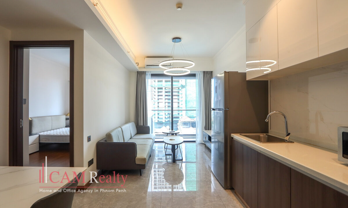 1 bedroom condo at Agile Sky Residence in BKK3 (Border BKK1), Phnom Penh - N3475168