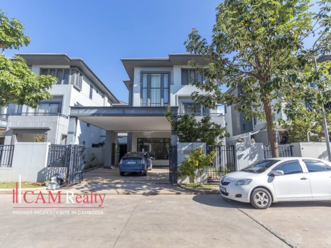 6 Bedrooms Queen Villa For Rent In Chip Mong Land, Landmark 60M