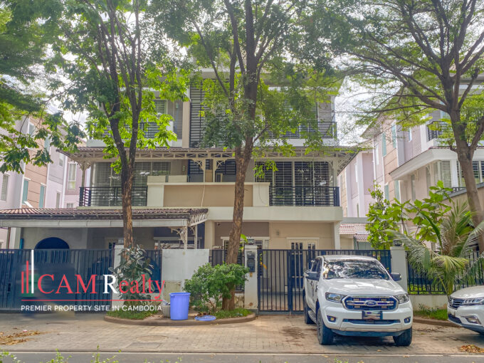 4 Bedrooms Twin Villa For Rent In Borey Peng Houth Beoung Snor