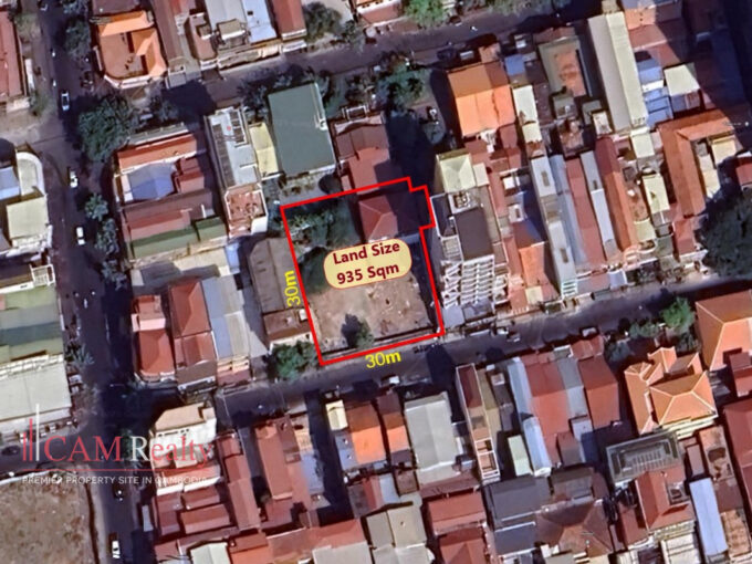 935 Sqm Land For Sale In Sangkat Phsar Thmei